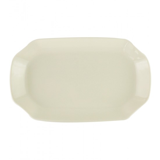 Travessa 33x19x4cm Refrataria de Porcelana New Bone Filipinas Branco